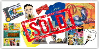 COLLECTIBLES, APPAREL, ACCESSORIES, COMICS AND GEAR