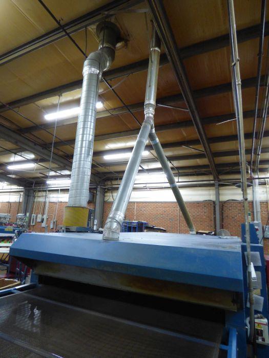 M&R Sprint 2000 Gas Screen Printing Conveyor Dryer