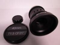 40mm Fujinon HD Cine T1.5 Lens