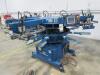 M & R Diamondback L 6 Head Automatic Screen Printing Press