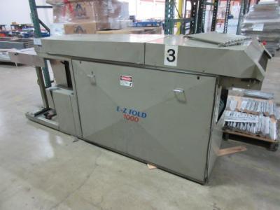 Nedco E-Z Fold 1000 Automatic Shirt Folder