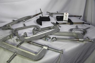 Lot of C CLAMPS
