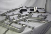Lot of C CLAMPS