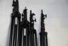 LOT OF LIGHT KIT STANDS BLACK - 4