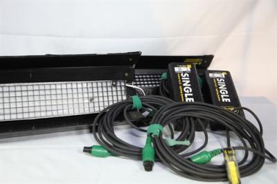 2' KINO SINGLE BALLAST GREEN W/ HEADER CABLE AND BULB HARNESS
