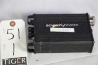 SOUND DEVICES PORTABLE MICROPHONE PREAMPLIFIER