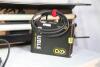 KINO 2 BANK BALLAST RED W/ HEADER CABLE , 4' 2 BANK KINO HOUSING AND MALE PIN MOUNTING BACK PLATE - 3