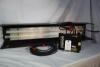 KINO 2 BANK BALLAST RED W/ HEADER CABLE , 4' 2 BANK KINO HOUSING AND MALE PIN MOUNTING BACK PLATE