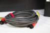 KINO 2 BANK BALLAST RED W/ HEADER CABLE , 4' 2 BANK KINO HOUSING AND MALE PIN MOUNTING BACK PLATE - 3