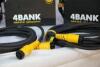 KINO 4 BANK BALLASTS YELLOW W/ HEADER CABLE - 7