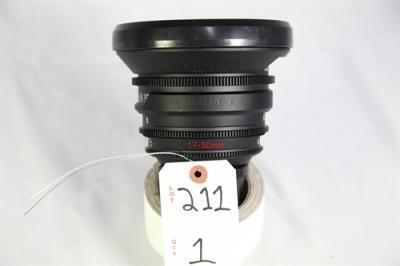 RED 17-50 mm T2.9 PL MOUNT LENS