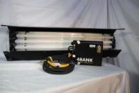 KINO 4 BANK BALLAST YELLOW W/ HEADER CABLE and 4' 4 BANK KINO HOUSING and BULB HARNESS