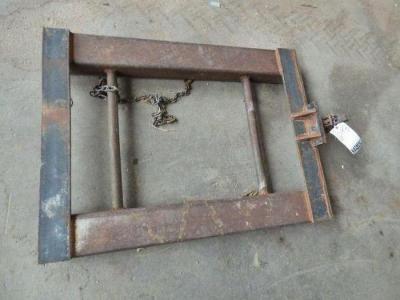 Forklift Attachment with Tow Hitch