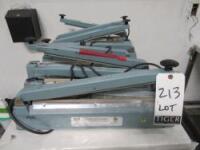 Uline 16in Impulse Heat Sealers