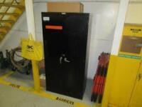 Black Metal Storage Cabinet