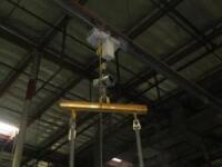 2-Ton Hoist, w/ Scale & Lifting Beam