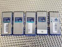 SONY SXS PRO CARDS 64GB