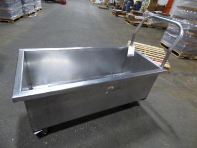 Stainless Steel Rolling Tub