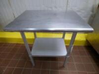 Stainless Steel Table