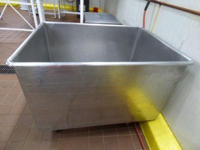 Stainless Steel Rolling Tub
