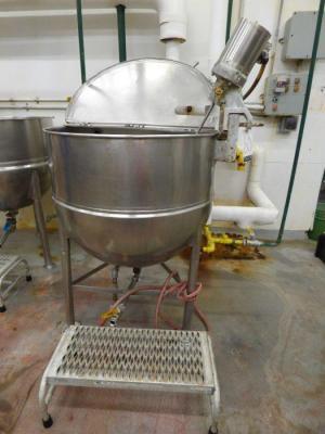 Groen Stainless Steel Jacketed Steam Kettle with Mixer