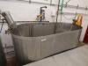 Stainless Steel Single Wall Open Top Mix Tank with Mixers - 2