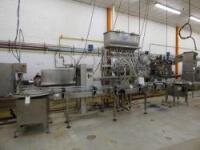 Lot of 2016 E-Pak 10 Head Gravity Filler (2) Rotary Tables