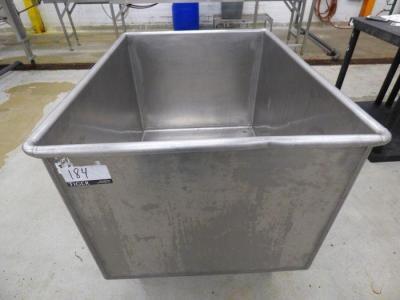 Stainless Steel Rolling Tubs