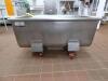 Stainless Steel Rolling Tub