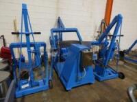 Lot Morse Barrel Hoists