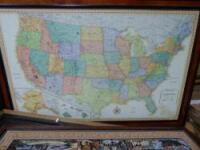 Lot Framed Maps