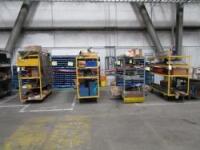 Steel Shelf Trucks w/Contents