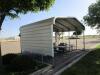 All-Steel Carport w/Plastic Picnic Tables - 7