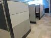 L-Shape Cubicles w/Desks - 3