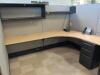 L-Shape Cubicles w/Desks - 5