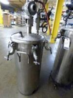 Stainless Steel Pressure Vessels with Agitators