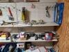 Lot Galvanized Pipe Fittings, Electrical Hardware, Paint and Misc Tools - 11