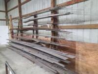 Heavy Duty Bar Material Storage Rack w/ Contents