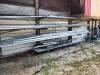Lot Assorted Steel, Sawhorses and Racking - 10