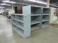 Assorted Wood Storage Shelves