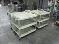 3-Shelf Utility Cart