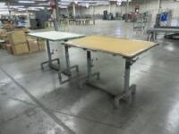Drafting Style Work Tables