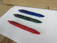 Assorted Color Pens-Black Ink