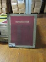 Screened Aluminum Print Frames
