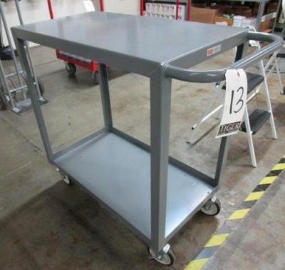 Uline Flat Shelf Cart