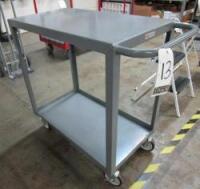 Uline Flat Shelf Cart