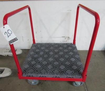 Industrial Cart w/Carpeted Deck