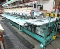 Tajima TME-DC1215 - 15 Head - 12 Needle - Automatic Embroidery Machine