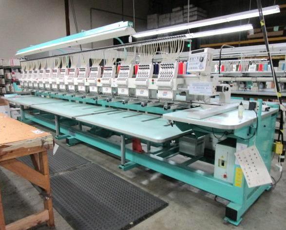 Tajima TEHX-C1215 - 15 Head - 12 Needle - Automatic