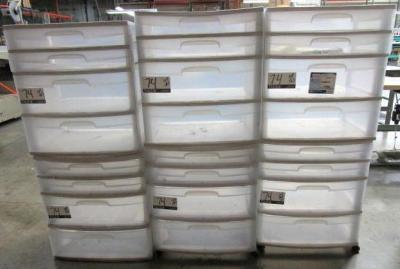 Sterlite 4-Drawer Carts